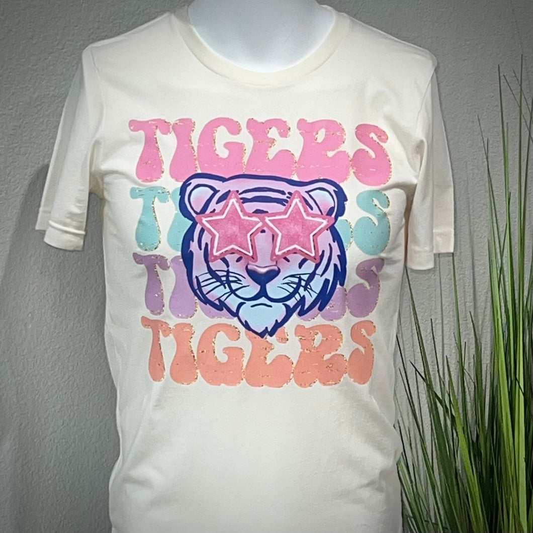 Retro Tiger Ladies Tee