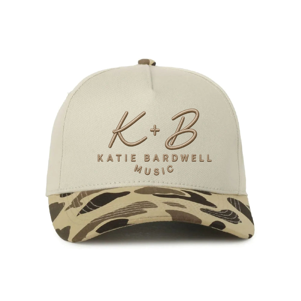 Katie Bardwell Music Hat — Ivory / Waterfowl Camo