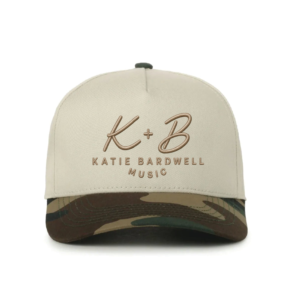 Katie Bardwell Music Hat — Ivory / Woodland Camo