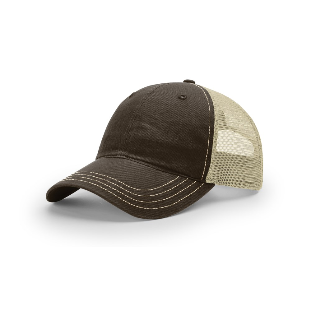 Richardson 111 blank cap – Brown/Khaki