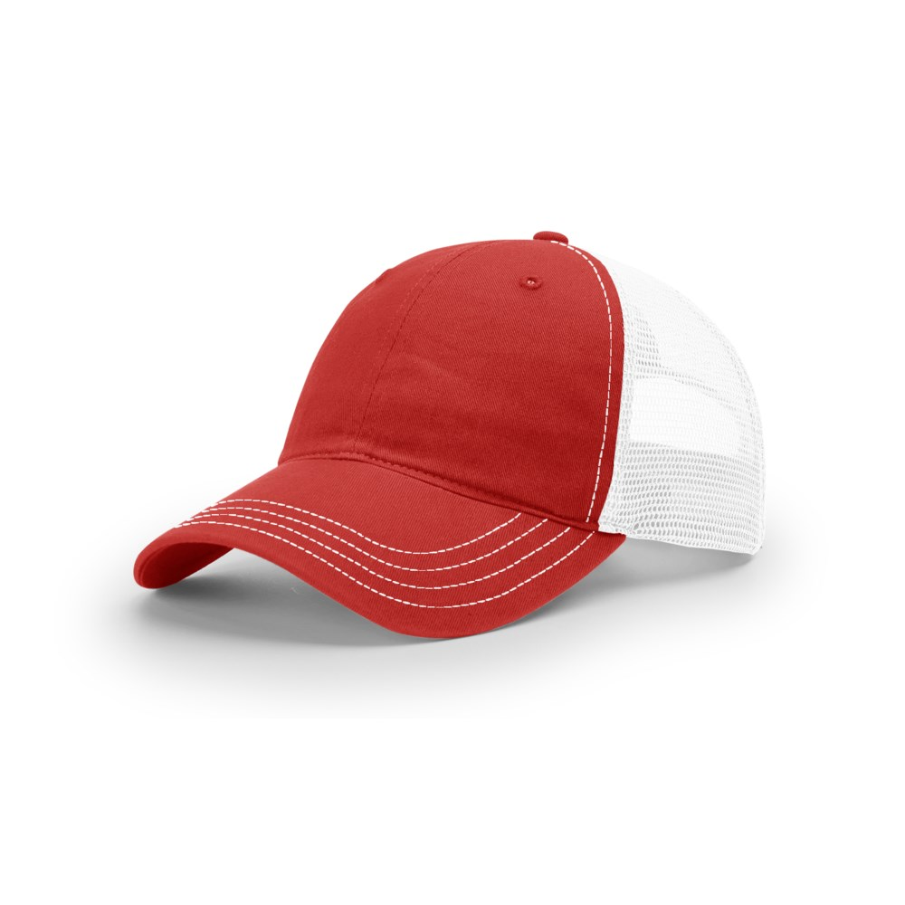 Richardson 111 blank cap – Red/White