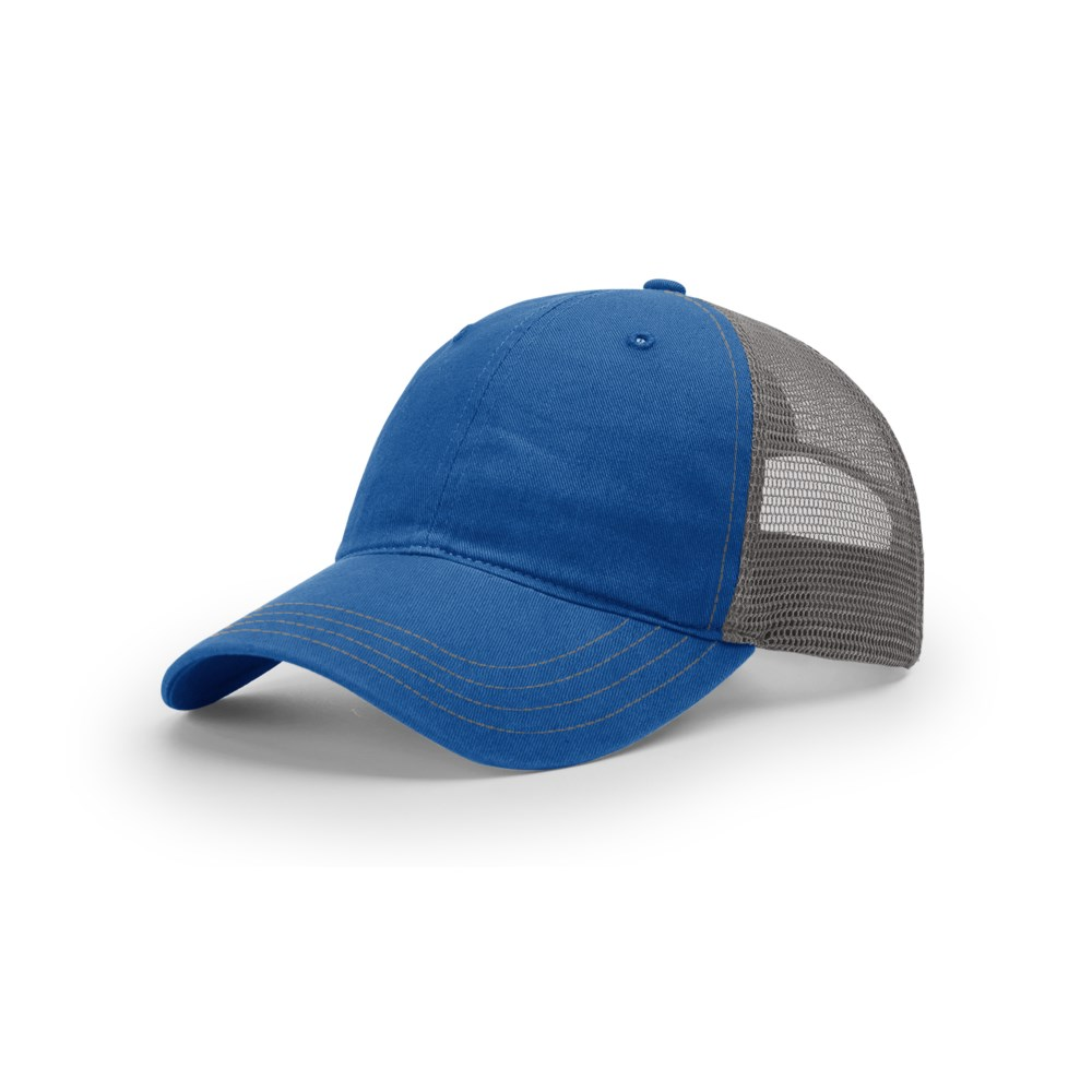 Richardson 111 blank cap – Royal/Charcoal