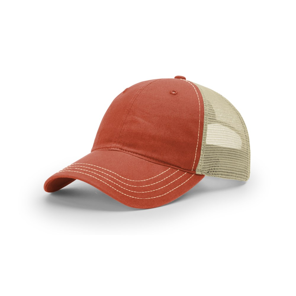 Richardson 111 blank cap – Texas Orange/Khaki