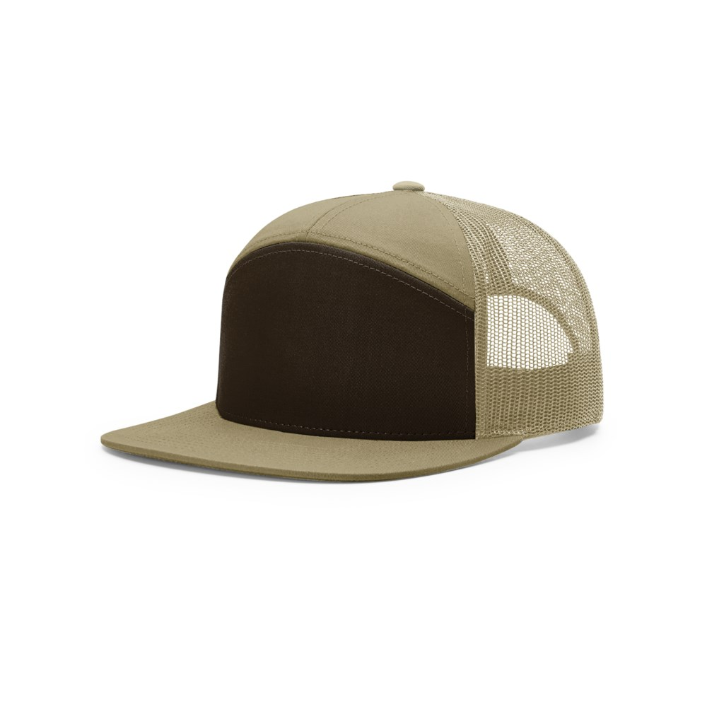 Richardson 168 blank cap – Brown/Khaki