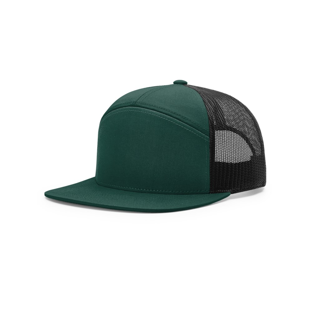 Richardson 168 blank cap – Dark Green/Black