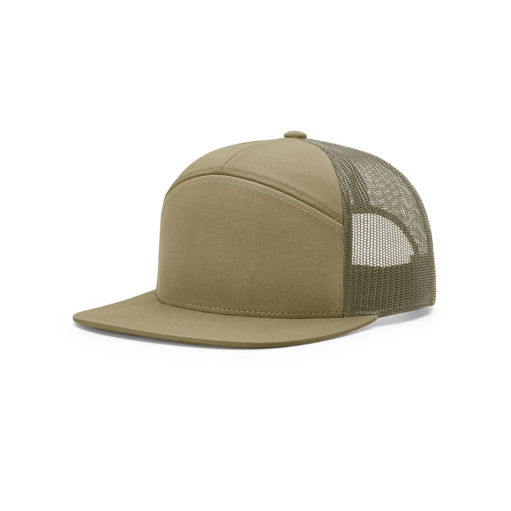 Richardson 168 blank cap – Pale Khaki/Loden