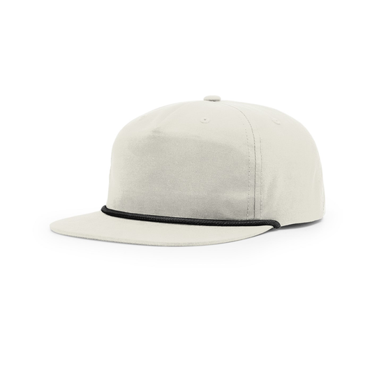 Richardson 256 Umpqua blank hat in Birch/Black — front angled view