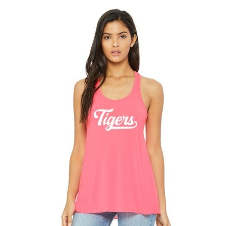 Tigers Script Flowy Tank