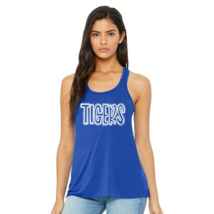 Tigers Spirit Flowy Tank