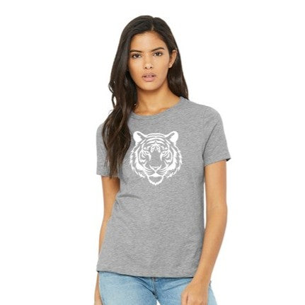 Tiger Mascot Ladies Tee
