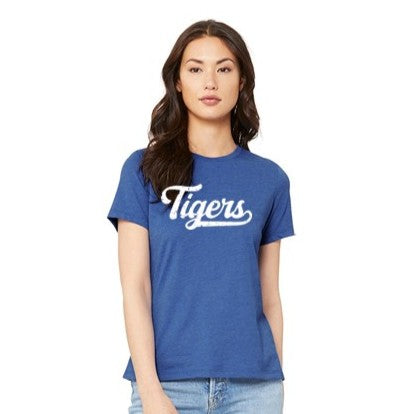 Tigers Script Ladies Tee