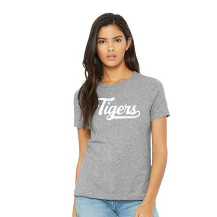 Tigers Script Ladies Tee