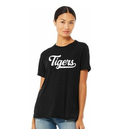 Tigers Script Ladies Tee