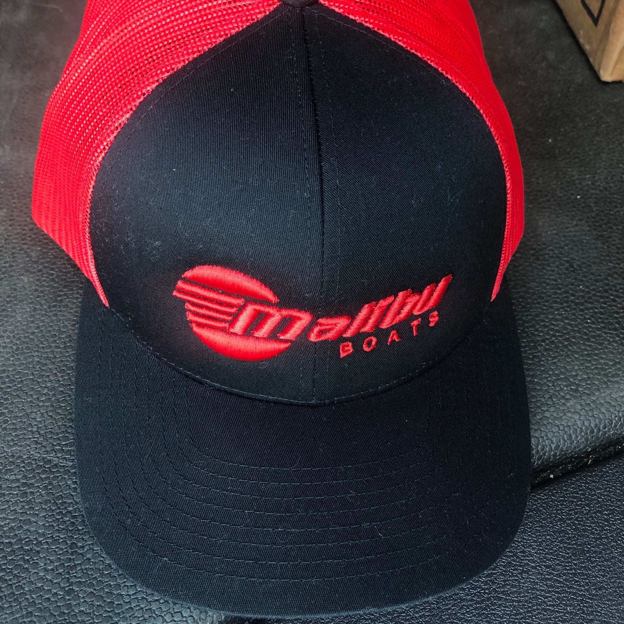 Red/Black Malibu with Red Embroidery