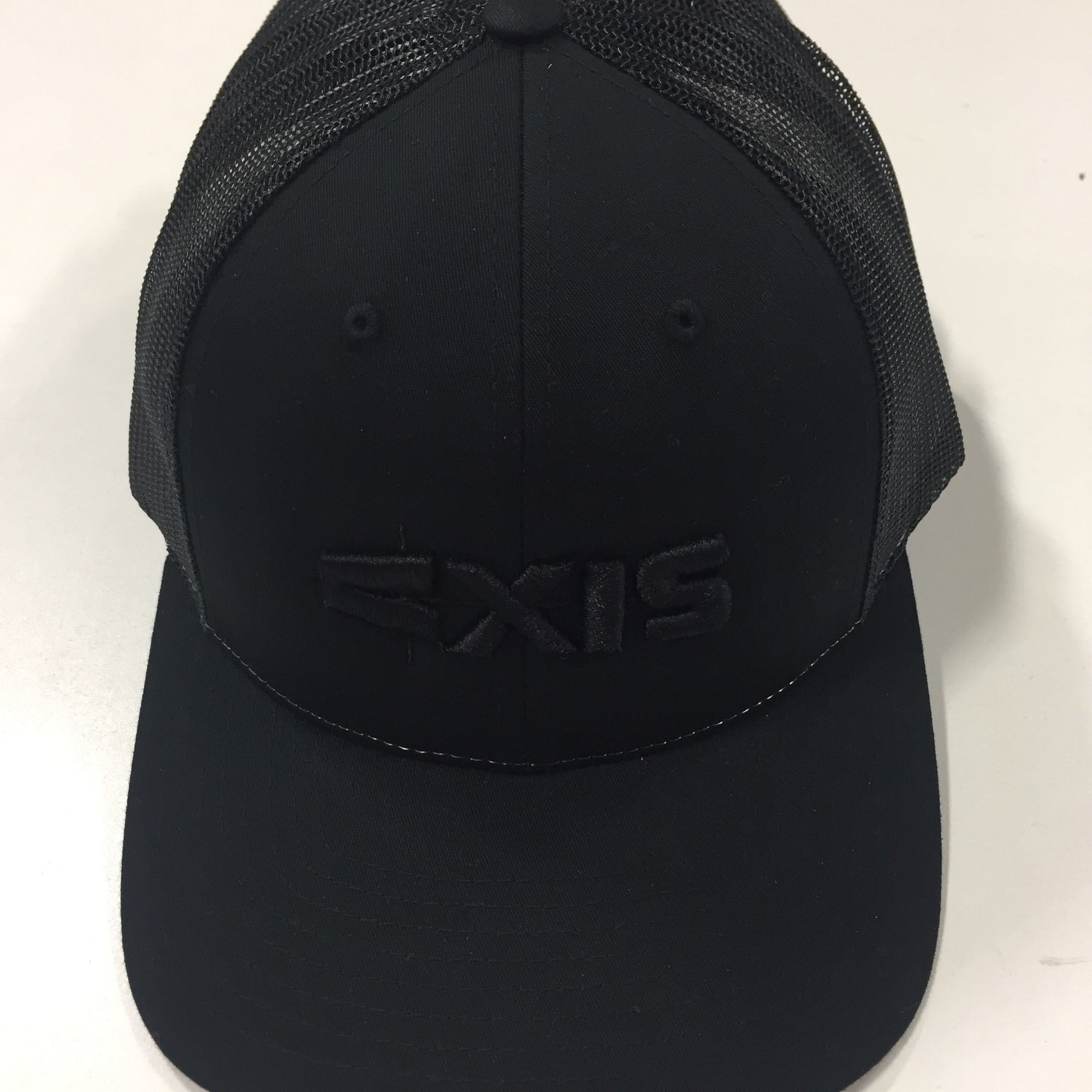 Black Axis with Tonal Embroidery