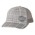 Gray Plaid Malibu with Tonal Embroidered Patch